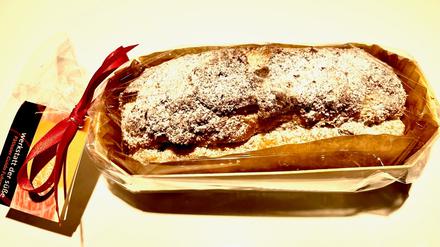 Testsieger: Der Stollen von der Werkstatt der Süße