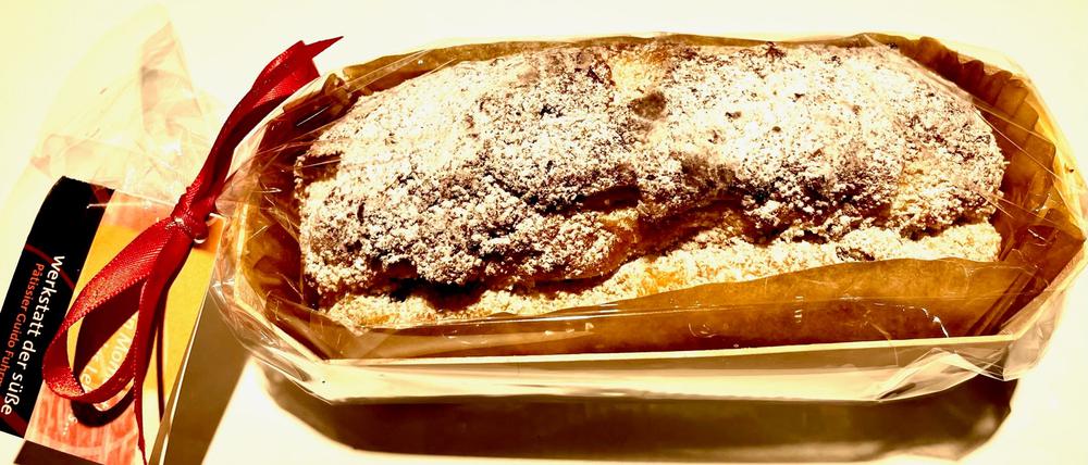 Testsieger: Der Stollen von der Werkstatt der Süße