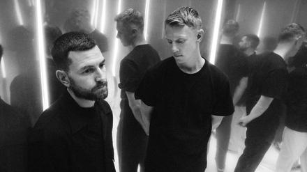 Ein langer Weg. Aus einem Plattensammler-Blog wurde das Electro-Duo Biceps. Es besteht aus Matt McBriar and Andy Ferguson, hier im Bild.