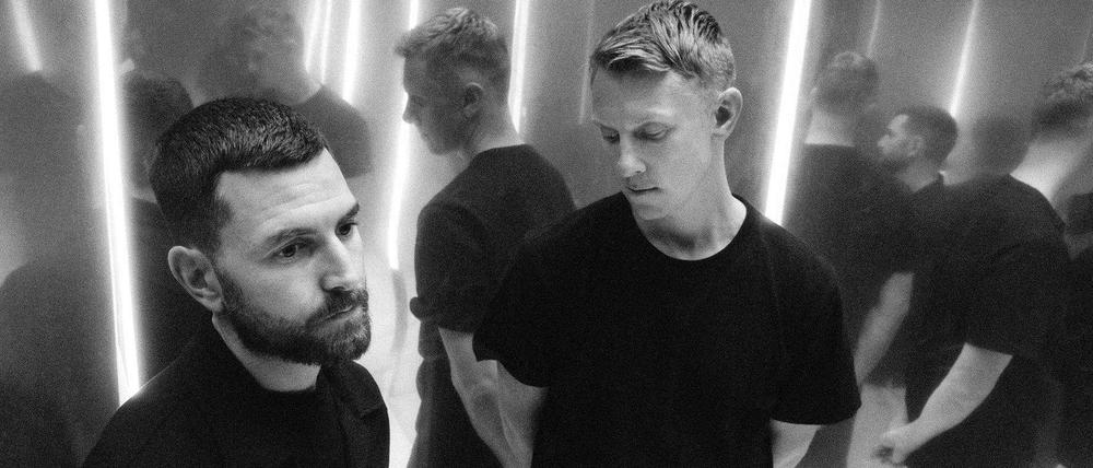 Ein langer Weg. Aus einem Plattensammler-Blog wurde das Electro-Duo Biceps. Es besteht aus Matt McBriar and Andy Ferguson, hier im Bild.