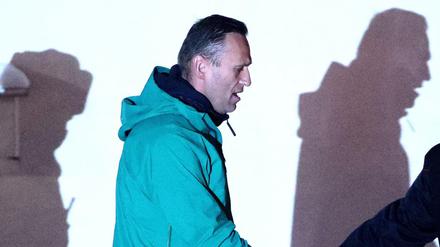 Unterstützer planen Protest: Alexej Nawalny sitzt in Haft.