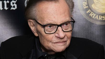 Der amerikanischer Talkshow-Moderator Larry King.