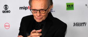 Die Showlegende Larry King.