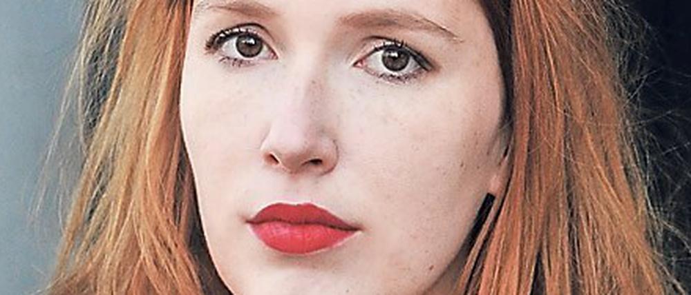 Christin Nichols, Musikerin (mit ihrer Band Prada Meinhoff), Schauspielerin, zuletzt zu sehen am Samstag in dem ZDF-Krimi „Friesland – Haifischbecken“ (in der ZDF-Mediathek).