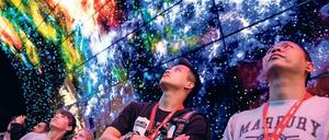 Immer schärfer: Auf Messen wie der Ifa in Berlin lassen sich die Besucher von Ultra-HD-Fernsehern beeindrucken.