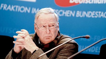 Der AfD-Fraktionsvorsitzende Alexander Gauland bezeichnete das Nazi-Regime als „Vogelschiss“.