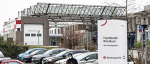 Der Eingang des Vivantes Humboldt-Klinikum in Berlin. 