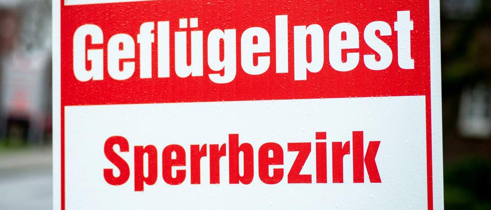 Ernstfall H5N8: Nach dem Geflügelpest-Ausbruch in der Putenmast wurde ein Sperrbezirk von drei Kilometern Radius eingerichtet.