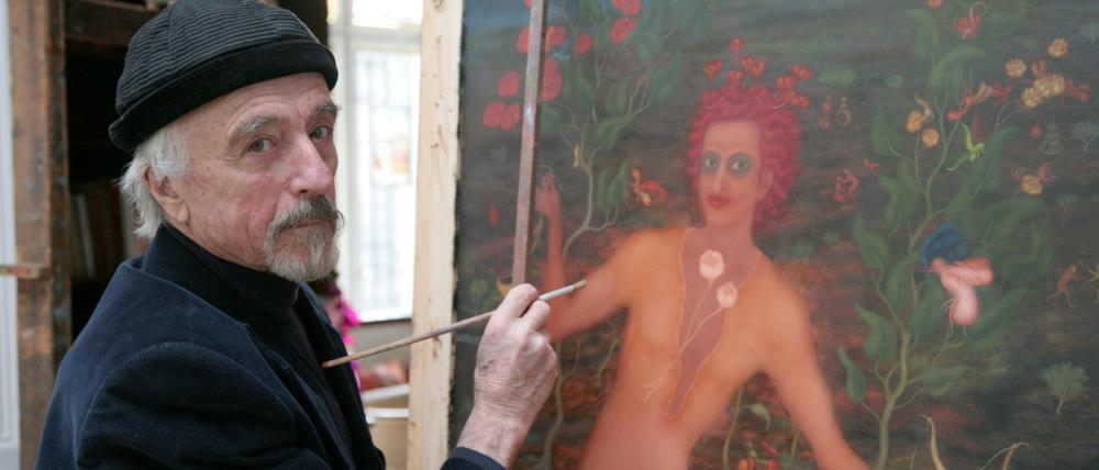 Arik Brauer in Wien.