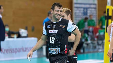 BR-Volleys Spieler freut sich nicht nur auf das Spiel, sondern auch darauf, seinen besten Freund Nicolas Márechal zu sehen.