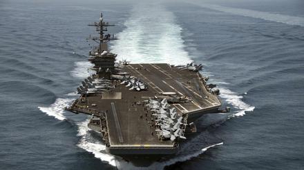 Der US-Flugzeugträgers „USS Theodore Roosevelt“. 