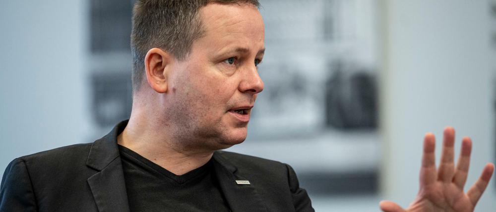 Klaus Lederer (Die Linke), Kultursenator in Berlin: "Die menschliche Erinnerung ist die menschliche Erinnerung."