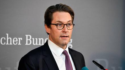 Verkehrsminister Andreas Scheuer.