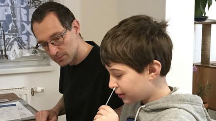Kinderleicht anzuwenden sind die Selbstests.