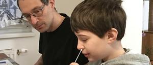 Kinderleicht anzuwenden sind die Selbstests.