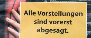 Das Theater am Palais In Berlin ist einer von hunderten Kulturorten, an denen im Moment nichts geht. Keiner weiß, wie lange noch.