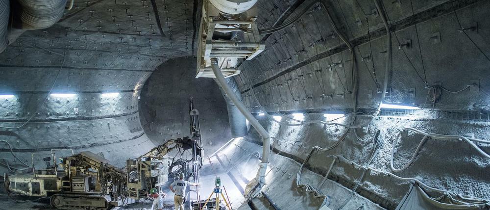 Schacht Konrad, das Endlager für die schwach- und mittelradioaktiven Abfälle, ist bereits im Bau.