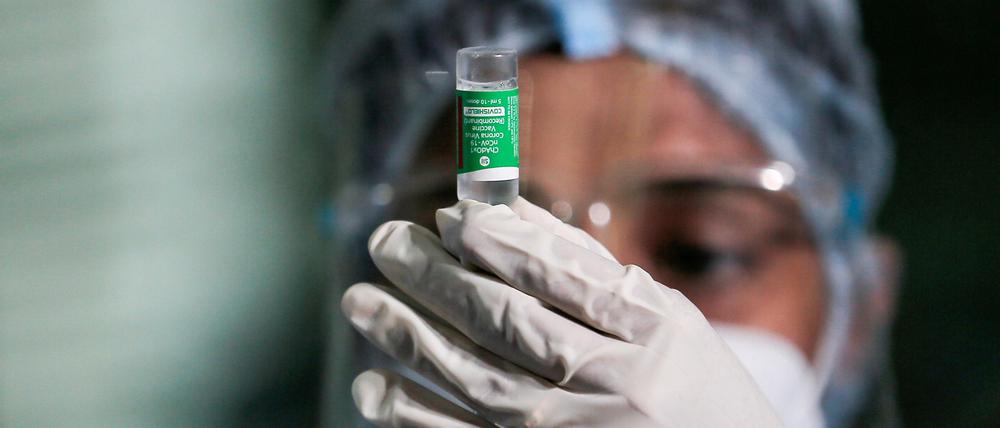 Der Impfstoff von Astrazeneca.