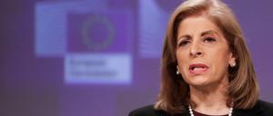 EU-Kommissarin Stella Kyriakides am Mittwoch in Brüssel.