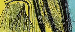 „T1971-E19“ von Hans Hartung ausdem Jahr 1971 (Galerie Boulakia)