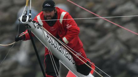 Solosegler Boris Herrmann schleppte sich beim Vendée Globe mit beschädigtem Foil ins Ziel.