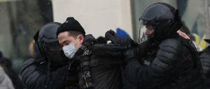 Noch nie sind in Russland so viele Menschen verhaftet worden: mehr als 5000 Menschen.