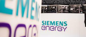 Logo von Siemens Energy an der Frankfurter Wertpapierbörse (Archivbild)