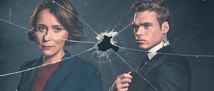 Im Fadenkreuz. Als Bodyguard der Innenministerin Julia Montague (Keeley Hawes) gerät David Budd (Richard Madden) zwischen die Fronten von Politik und Terror.