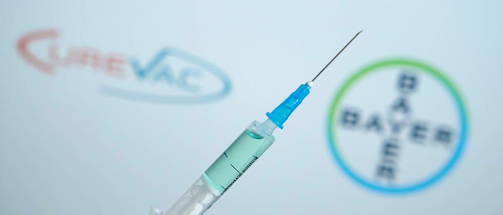 Kräfte bündeln im Kampf gegen Corona: Die Pharmaunternehmen Bayer und Curevac kooperieren bei der Impfstoff-Produktion.