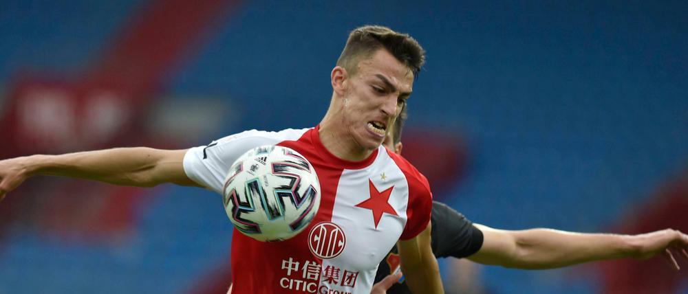 Petar Musa spielte zuletzt bei Slavia Prag.
