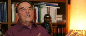 Hübner, hier im Tagesspiegel-Interview 2010, war von 1968 bis 1987 Präsident der Berliner Polizei. 