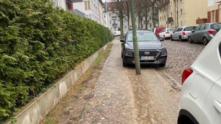Garibaldistraße in Wilhelmsruh