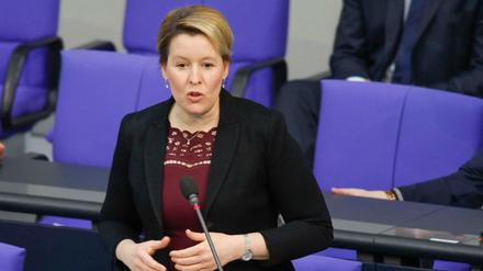 Familienministerin Franziska Giffey.