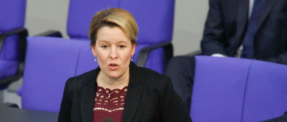 Familienministerin Franziska Giffey.