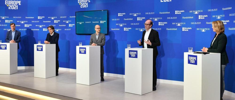 Zur Rolle der Medien: Mathias Müller von Blumencorn, Giovanni di Lorenzo, Sebastian Matthes, Beat Balzli, Andrea Vannahme