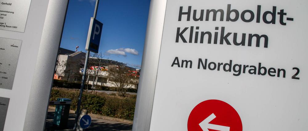 Das Vivantes-Humboldt-Klinikum in Berlin-Reinickendorf stand zehn Tage lang unter Quarantäne.