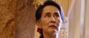 Aung San Suu Kyi, entmachtete Regierungschefin von Myanmar (Archivbild von 2018)