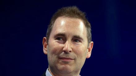 Andy Jassy, CEO von Amazon Web Services, 2016 bei einer Konferenz in Kalifornien. 