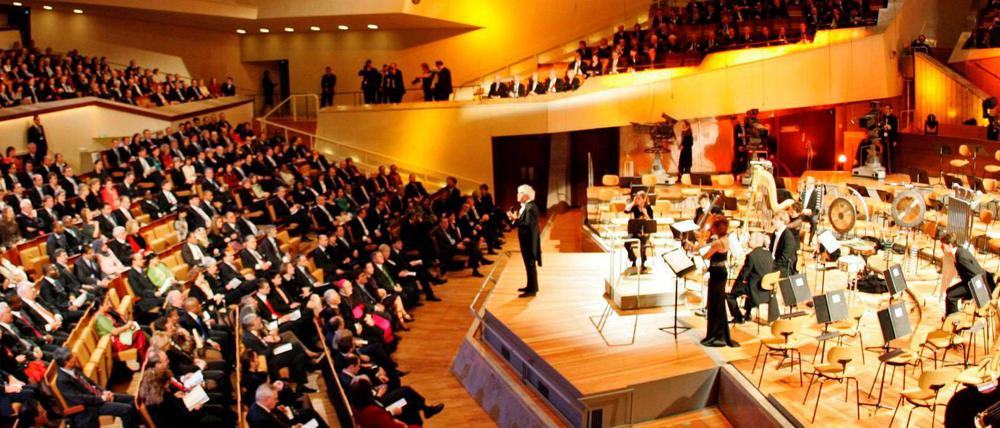 Was waren das für Zeiten, als man noch in die Philharmonie gehen konnte. (Archivbild)