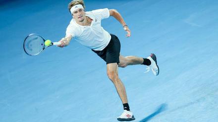 Mitfavorit bei den Australian Open. Für Deutschland spielte Alexander Zverev beim ATP-Cup ordentlich, beim ersten Grand-Slam-Turnier des Jahres muss er sich aber noch steigern.