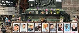 Opfer rechter Gewalt. Im Februar 2020 erschoss ein Rassist in Hanau neun Menschen aus Einwandererfamilien. Das war die schlimmste von mehr als 23 000 rechten Straftaten im vergangenen Jahr.