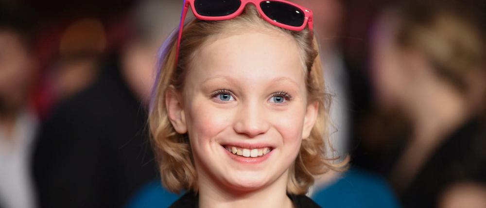 Helena Zengel bei der Berlinale 2019.