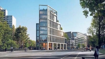 „B-One“ heißt die neue Unternehmenszentrale der Berlin Hyp. Sie soll höchsten Energiestandards genügen. 