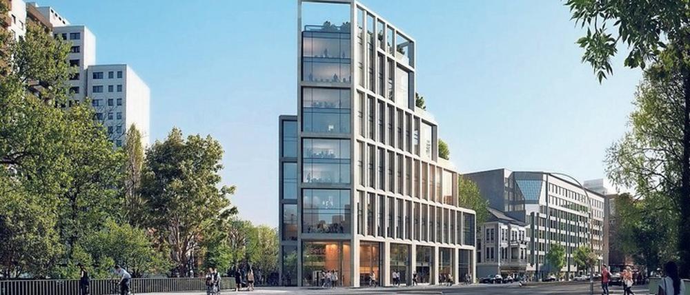 „B-One“ heißt die neue Unternehmenszentrale der Berlin Hyp. Sie soll höchsten Energiestandards genügen. 