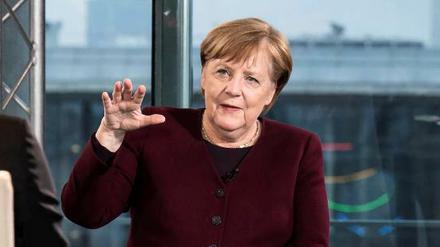Die Bundeskanzlerin Angela Merkel (CDU).