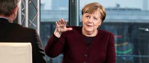 Die Bundeskanzlerin Angela Merkel (CDU).