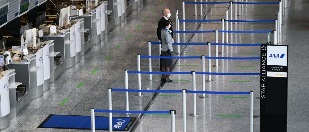 Kein Passagier in Sicht: Wegen Corona gibt es kaum Flüge. 