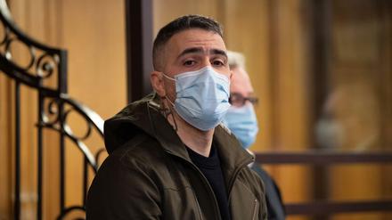 Der Rapper Bushido im Gerichtssaal.