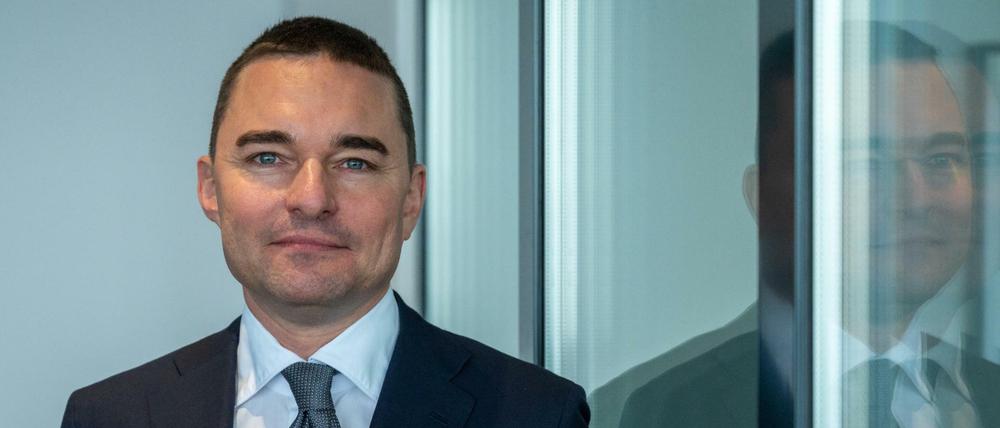 Lars Windhorst hat weiterhin ehrgeizige Ziele mit Hertha BSC. Mit der Zweiten Liga beschäftigt er sich nicht.