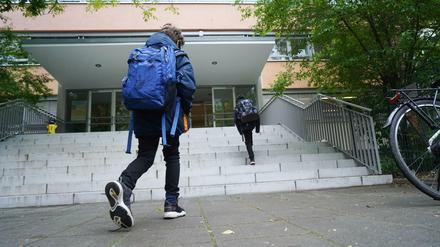Berlins Schulen sind auch nach den Winterferien noch zu. Der 22. Februar wird für erste Öffnungen angepeilt.
